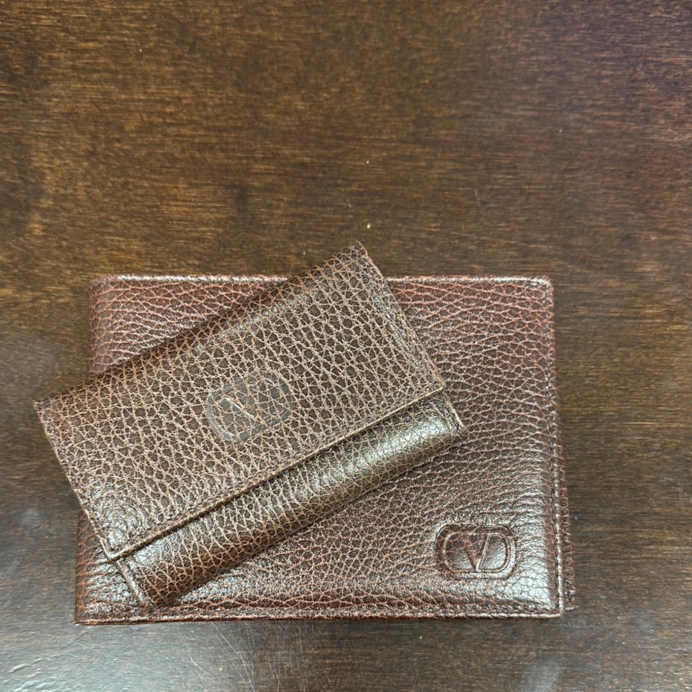 Valentino - Brown Key case and wallet
